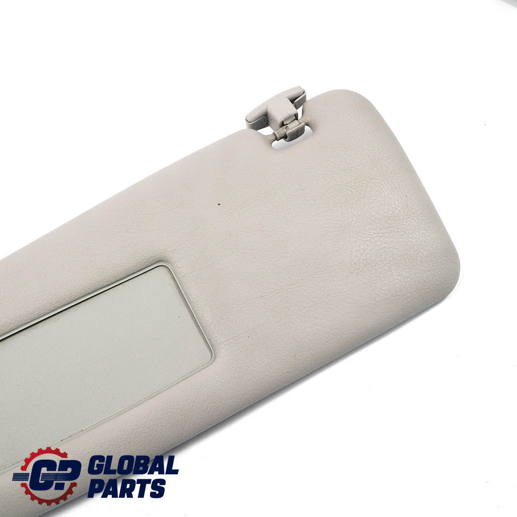 BMW 3 Series E36 Sun Visor Mirror Cover Left N/S Light Grey Hellgrau 8173471