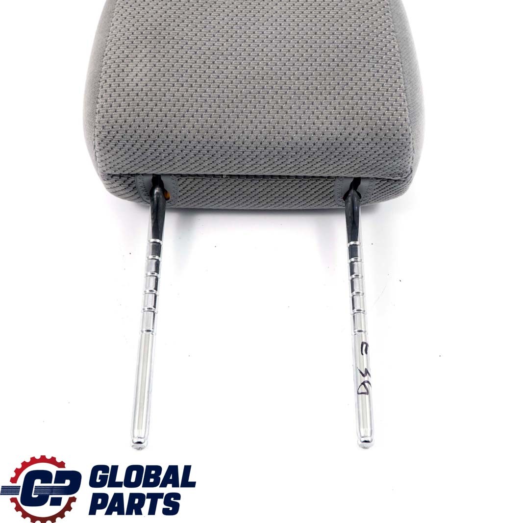 BMW 3 Series E36 Front Seat Left Right Headrest Cloth Hellgrau Light Grey