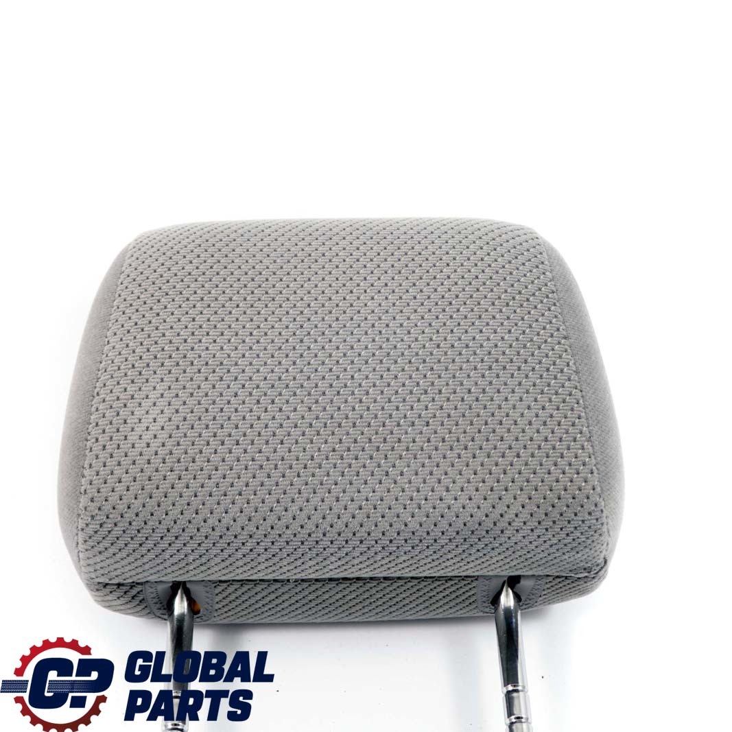 BMW 3 Series E36 Front Seat Left Right Headrest Cloth Hellgrau Light Grey