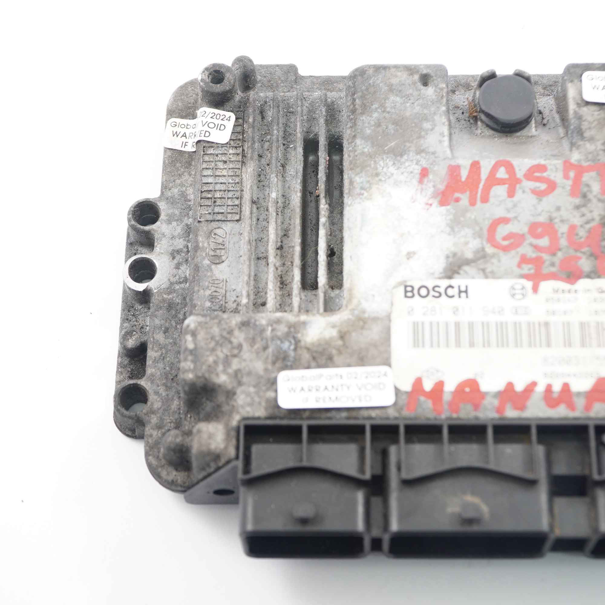 Renault Master 2 G9U 754 2.5 dCi Diesel Engine Unit ECU 8200311550 Manual