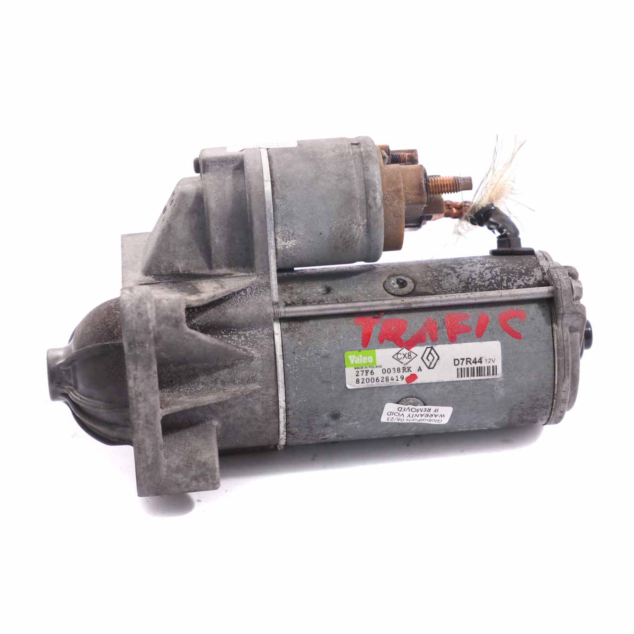 Renault Trafic Scenic 1.9 DCI Diesel Starter Motor Valeo 8200628419