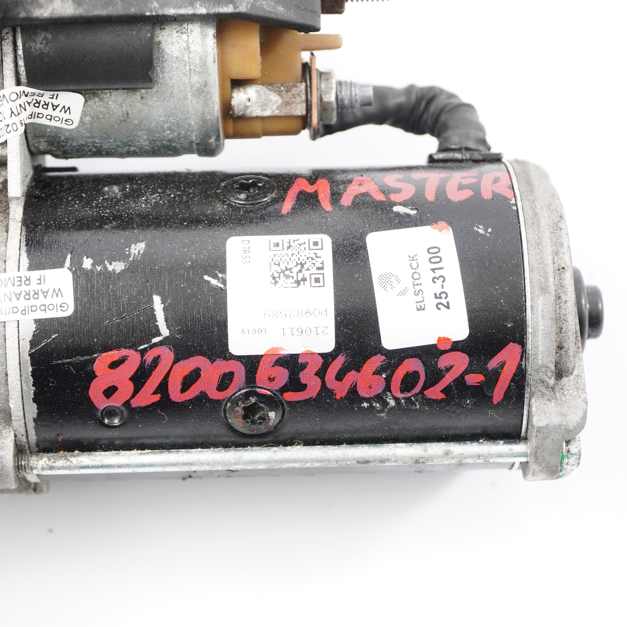 Renault Master II Trafic II 2.5 dCi Engine Starter Motor Elstock 8200634602 