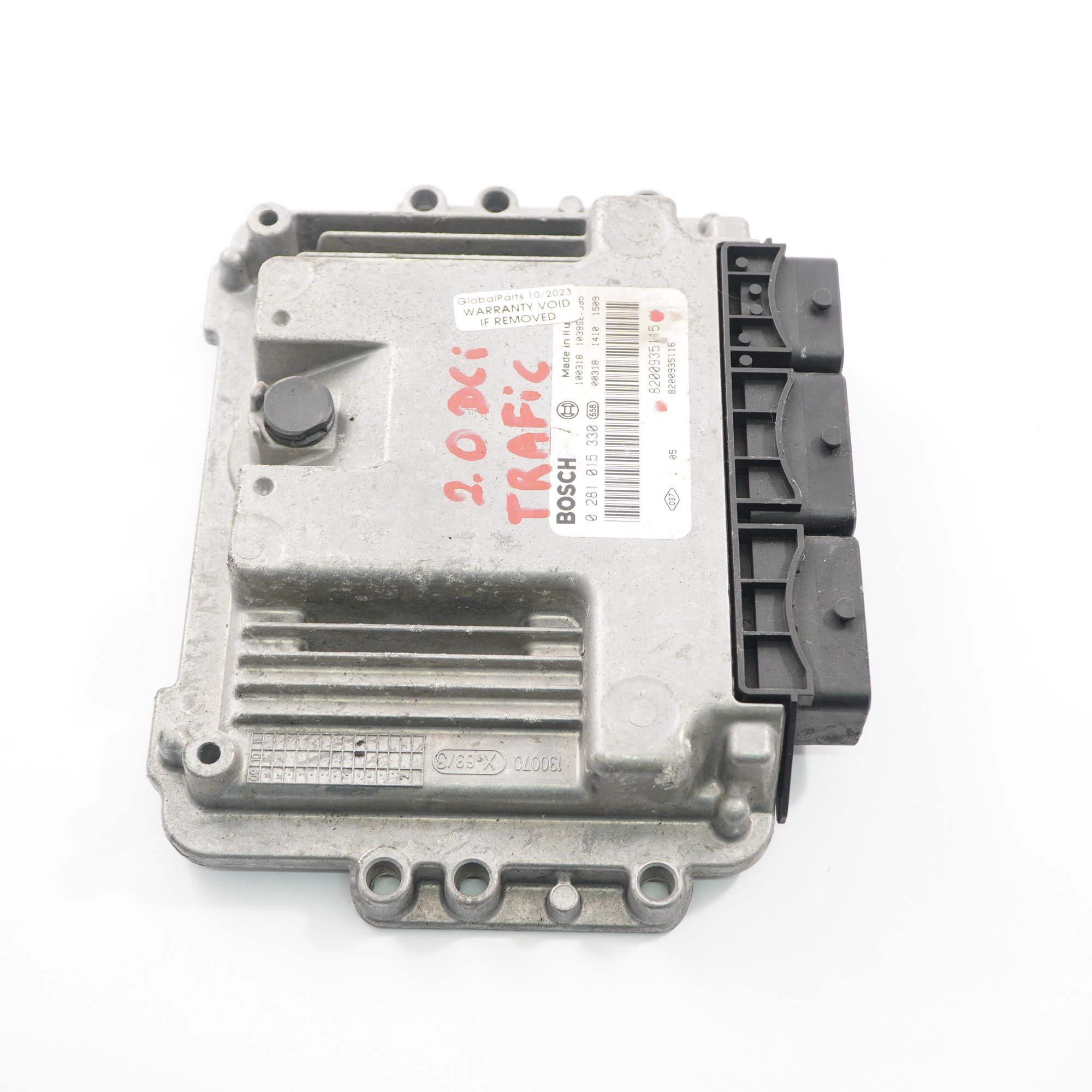 Renault Trafic F83 M9R 2.0 DCI Engine Control Unit Module ECU 8200935115 Manual