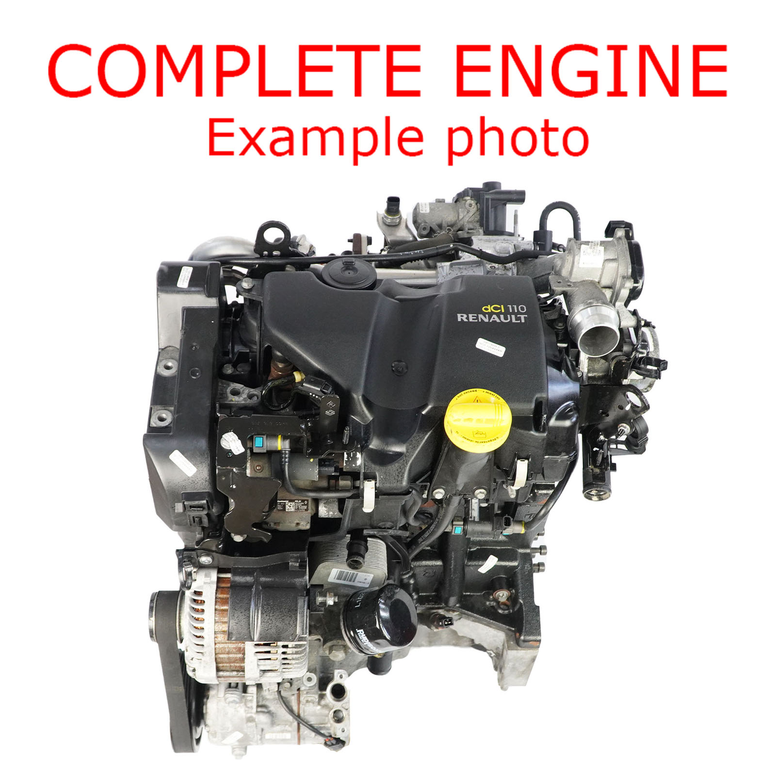 Renault Scenic Megane 3 1.5 dCi Bare Engine K9K 837 K9KN837 110HP 59k, WARRANTY