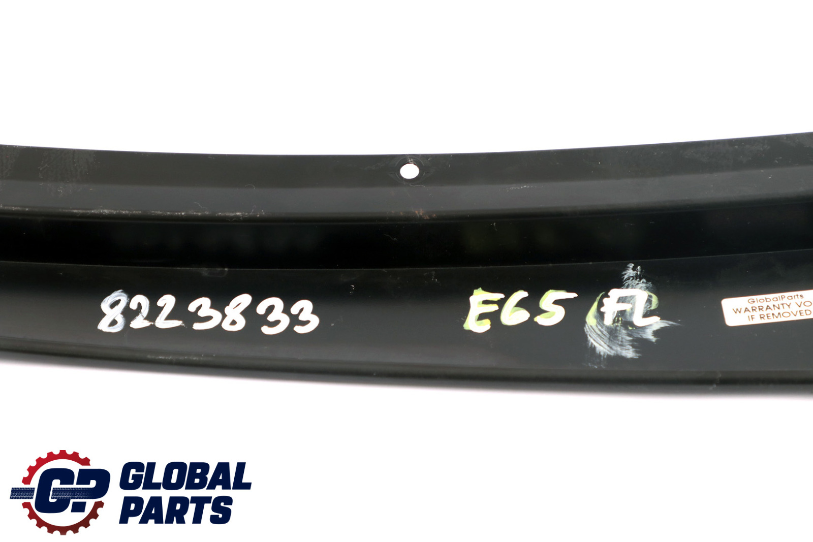 BMW 7 Series E65 E66 Finisher Window Frame B-Pillar Front Left N/S Door Black