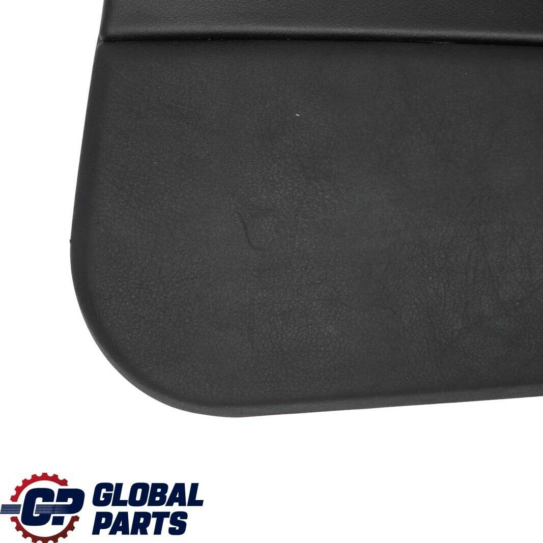 BMW 3 E46 Saloon Rear Right O/S Trim Panel Door Card Leather Montana Black