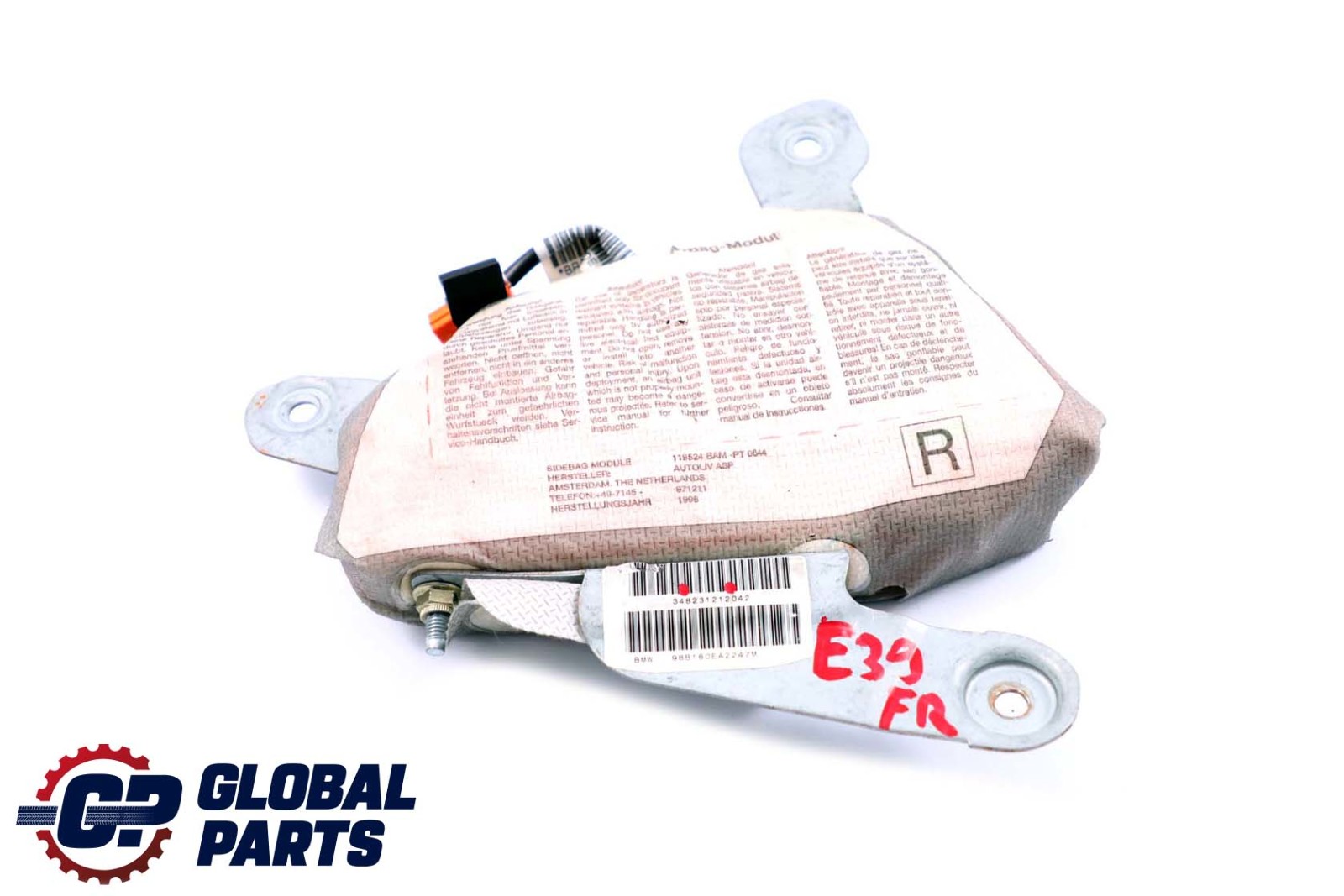 BMW E38 E39 Right Front Door Air Module O/S 8231212