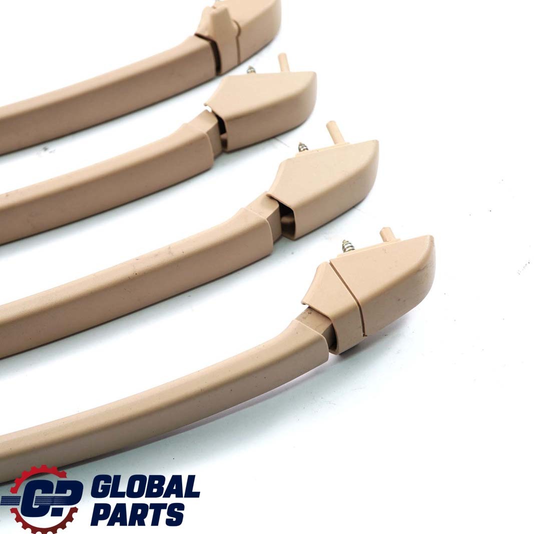 BMW E46 Roof Grab Handle ITS Headlining Front Rear Left Right N/O/S Set Beige