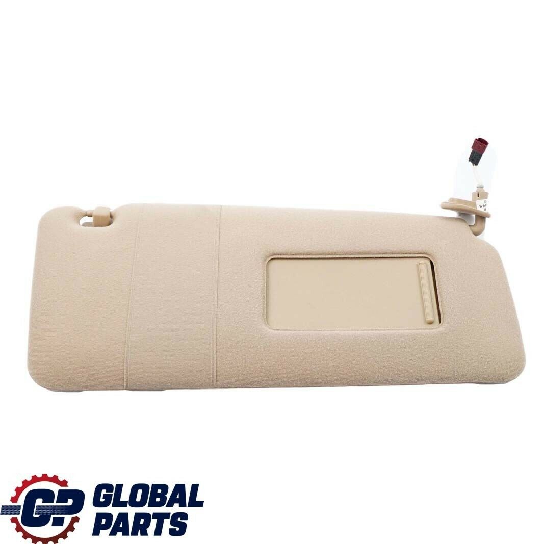 BMW X5 Series E53 Sun Visor Mirror Make-Up Lamp Right O/S Hellbeige Light Beige