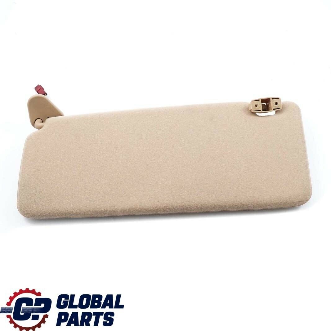 BMW X5 Series E53 Sun Visor Mirror Make-Up Lamp Right O/S Hellbeige Light Beige