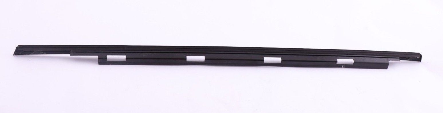 BMW X5 Series E53 Window Upper Frame Cover Strip Rear Left Door N/S Glanzschwarz