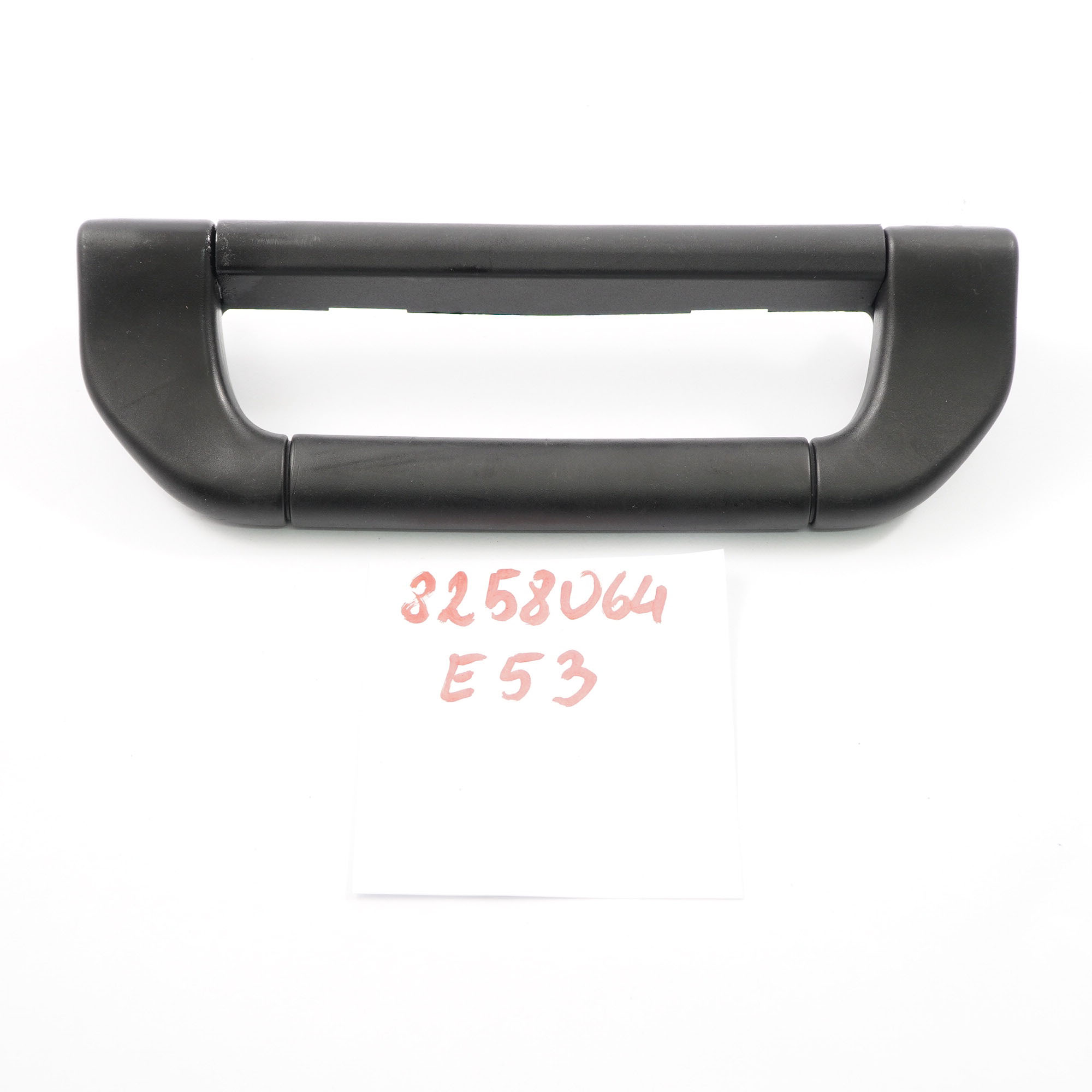 BMW X5 Series E53 Black Interior Over Head Liner Grab Handle 8257226