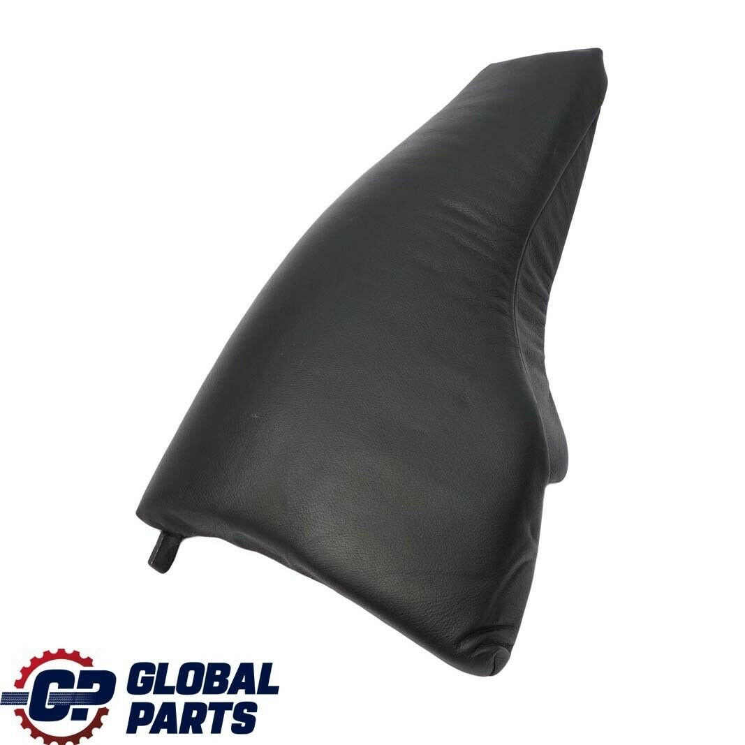 BMW E46 Touring Rear Seat Right O/S Lateral Finisher Panel Black Leather