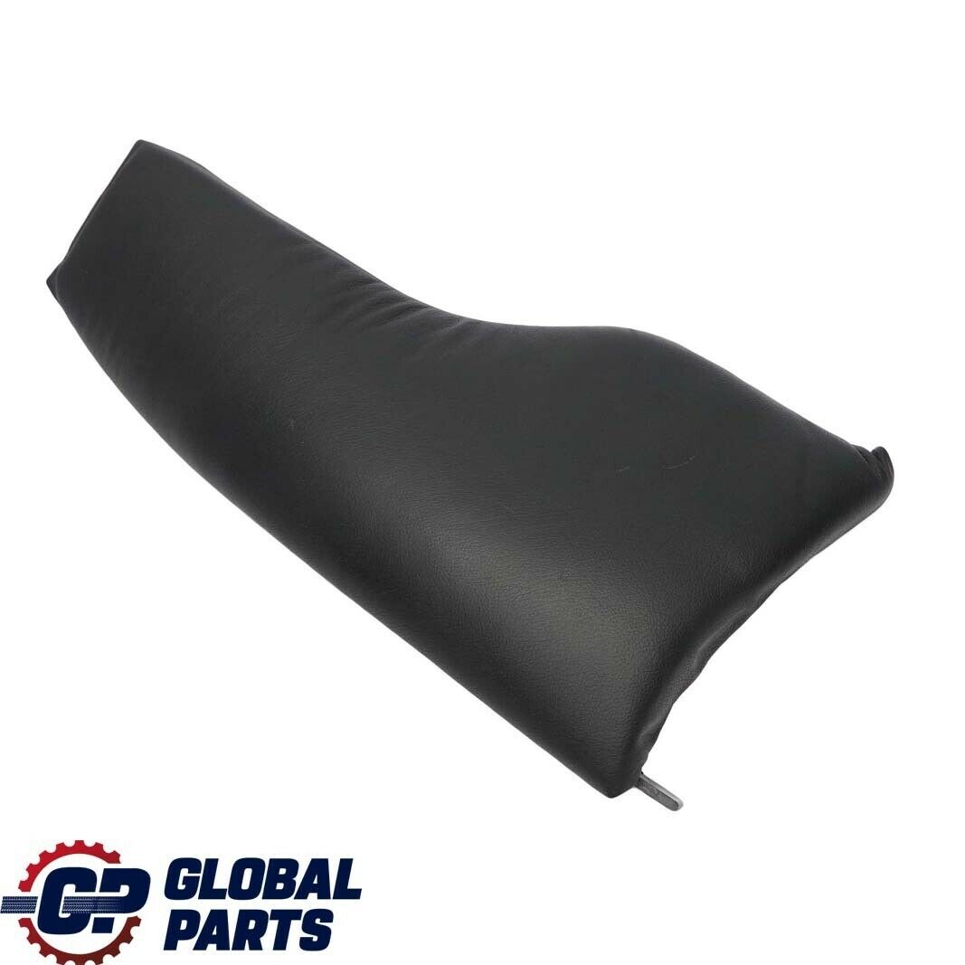 BMW E46 Touring Rear Seat Right O/S Lateral Finisher Panel Black Leather