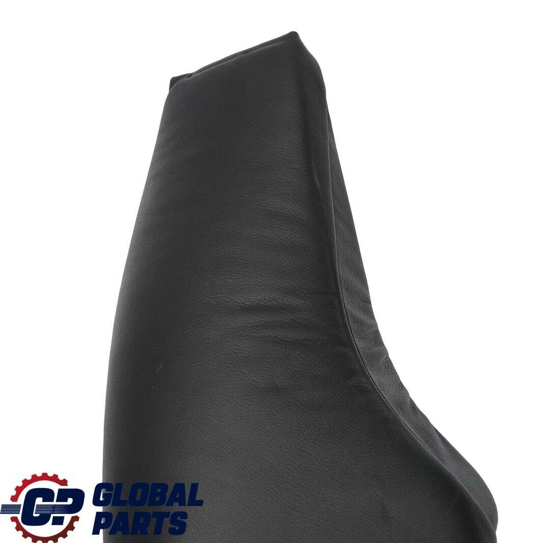 BMW E46 Touring Rear Seat Right O/S Lateral Finisher Panel Black Leather