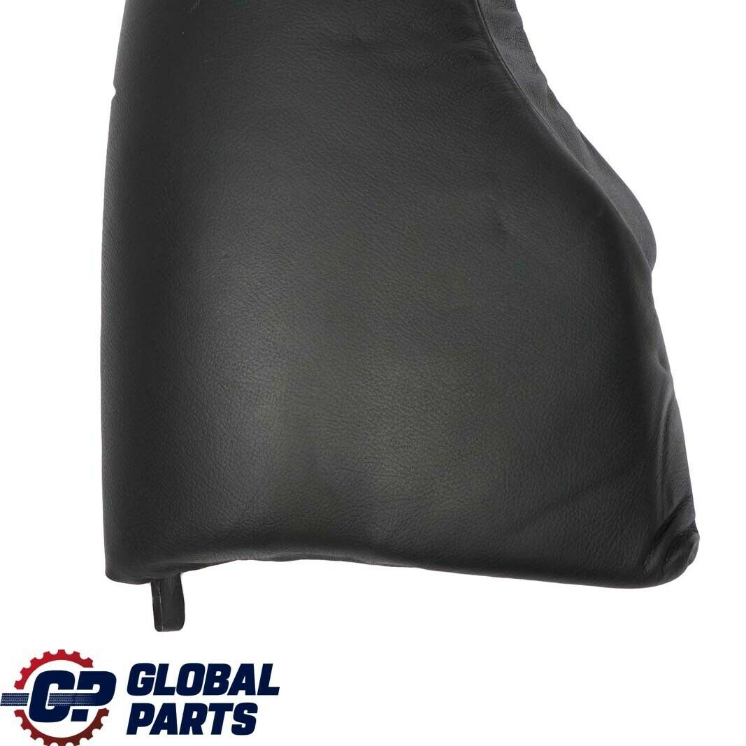 BMW E46 Touring Rear Seat Right O/S Lateral Finisher Panel Black Leather