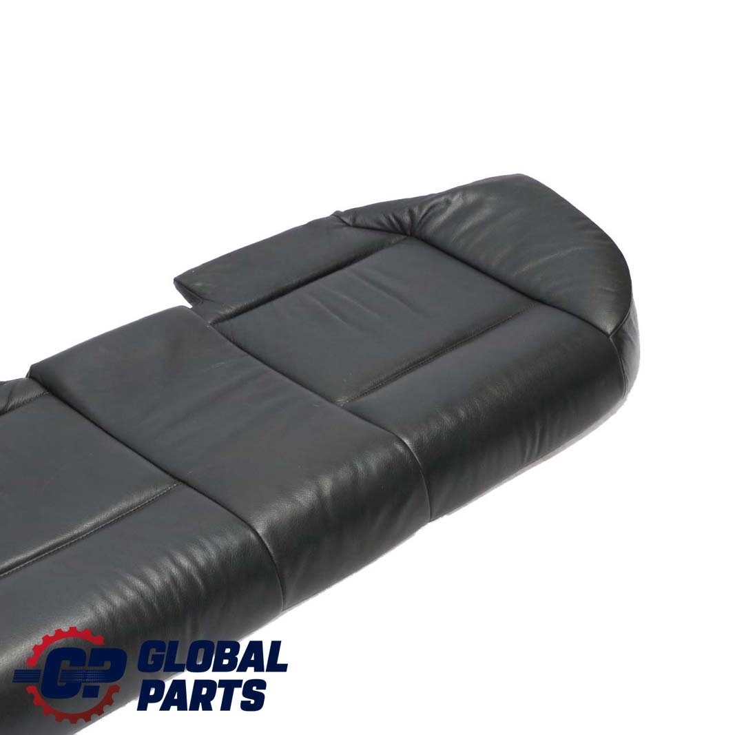 BMW E46 Touring Rear Seat Bench Couch Cover Leather Montana Schwarz