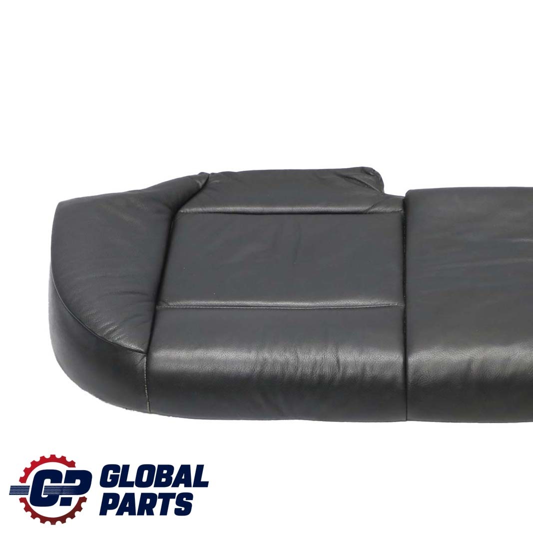 BMW E46 Touring Rear Seat Bench Couch Cover Leather Montana Schwarz