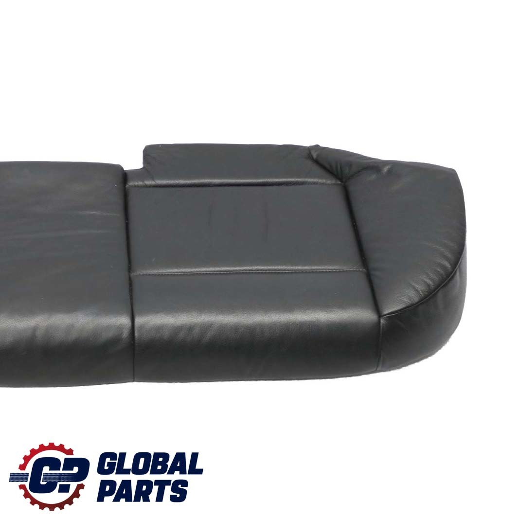 BMW E46 Touring Rear Seat Bench Couch Cover Leather Montana Schwarz