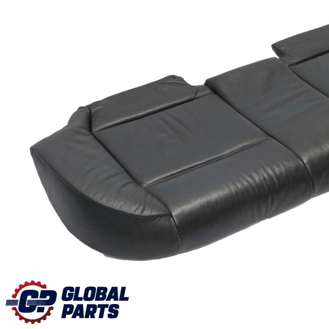 BMW E46 Touring Rear Seat Bench Couch Cover Leather Montana Schwarz