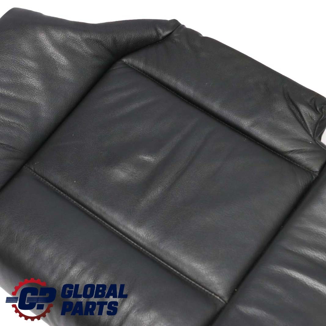 BMW E46 Touring Rear Seat Bench Couch Cover Leather Montana Schwarz