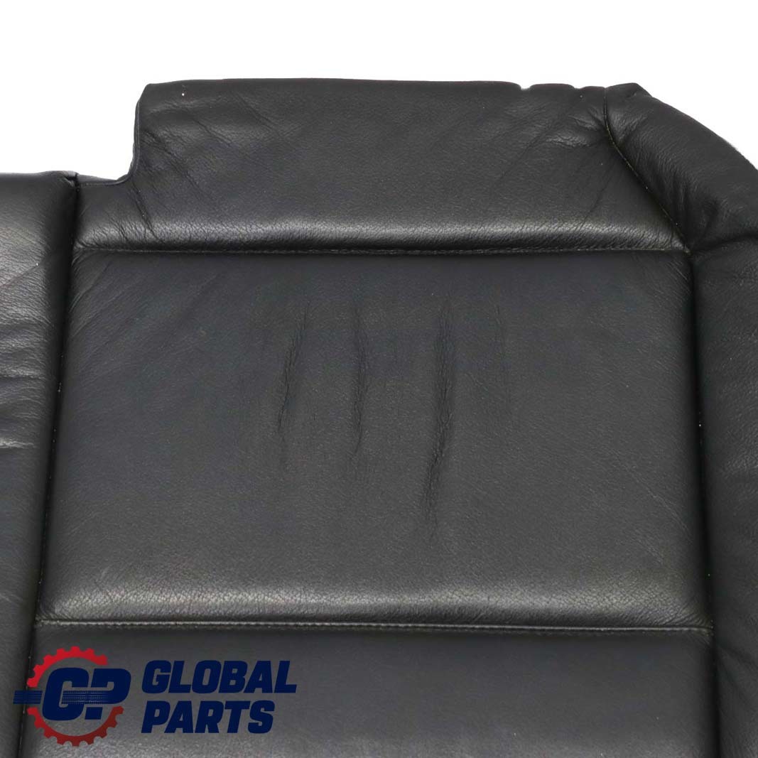 BMW E46 Touring Rear Seat Bench Couch Cover Leather Montana Schwarz