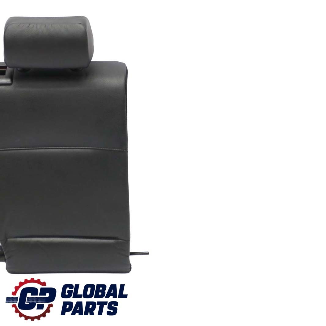 BMW 3 E46 Touring Rear Seat Right O/S Backrest Cover Leather Montana Schwarz