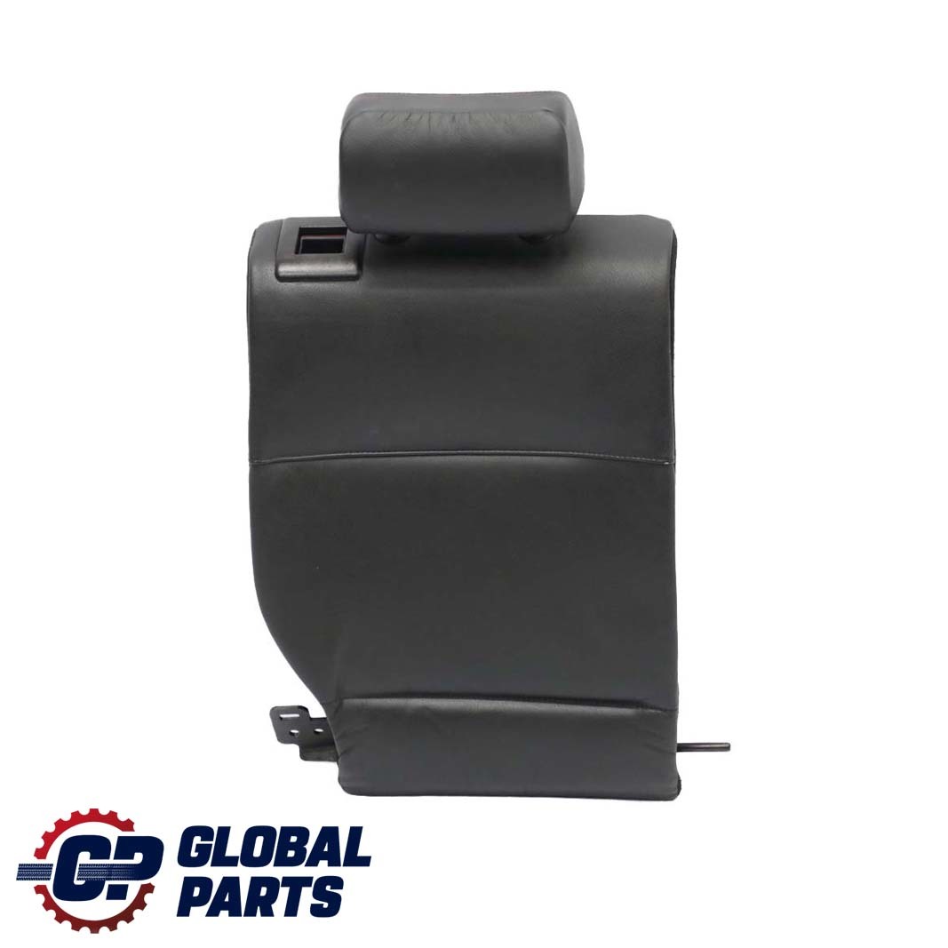 BMW 3 E46 Touring Rear Seat Right O/S Backrest Cover Leather Montana Schwarz