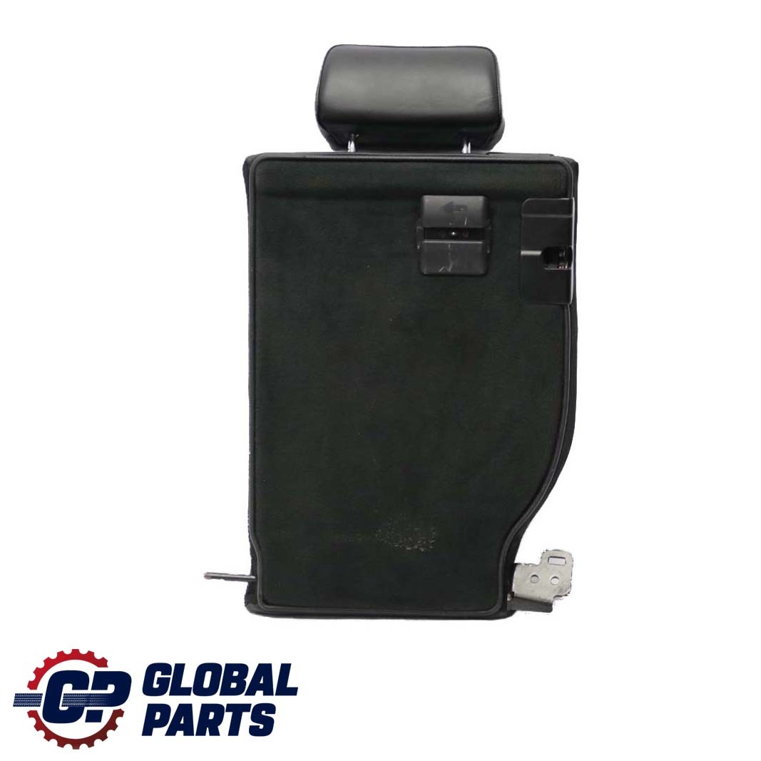 BMW 3 E46 Touring Rear Seat Right O/S Backrest Cover Leather Montana Schwarz