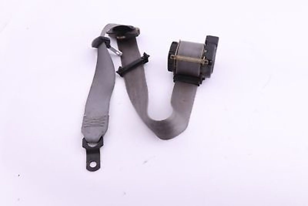 BMW X5 E53 Seatbelt Upper Safety Belt Front Right O/S Grey 8258974