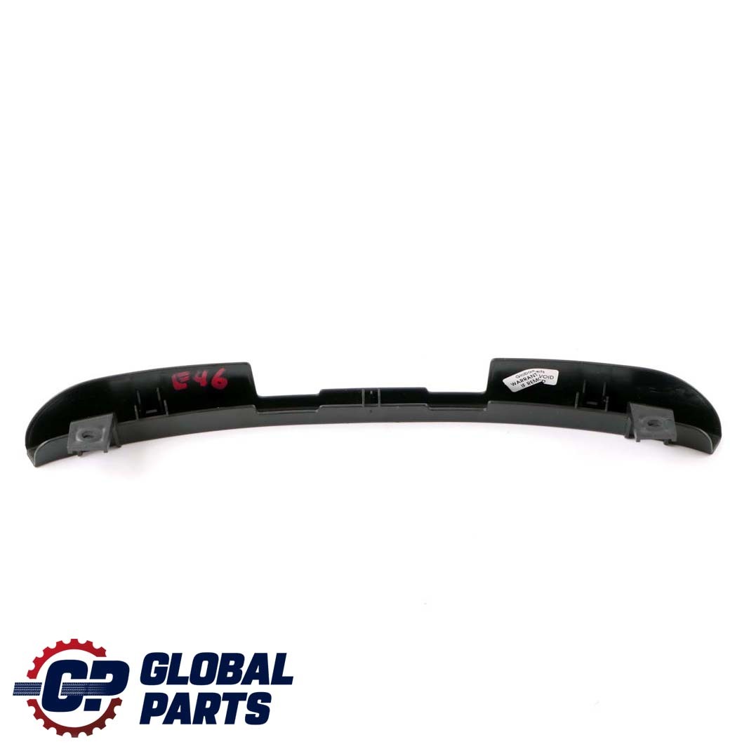 BMW 3 Series E46 Front Seat Cover Lower Trim Black 82617352