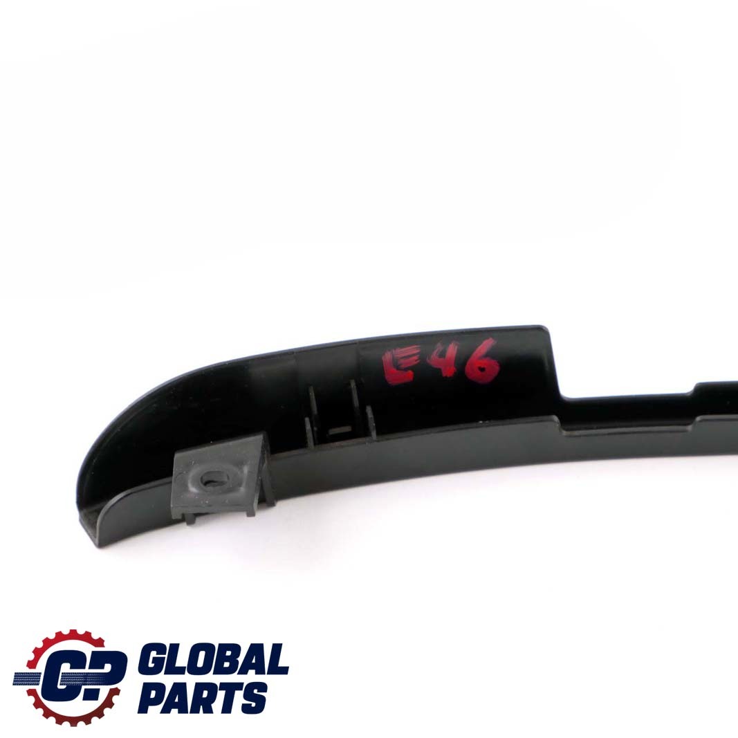 BMW 3 Series E46 Front Seat Cover Lower Trim Black 82617352