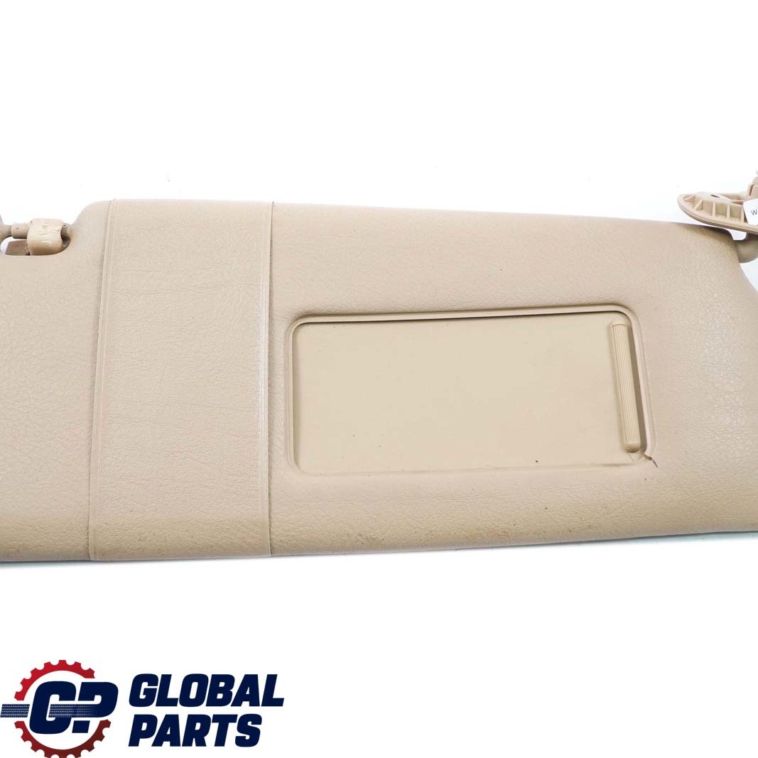 BMW 3 Series E46 Sun Visor Mirror Illuminated Right O/S Light Beige 8267900