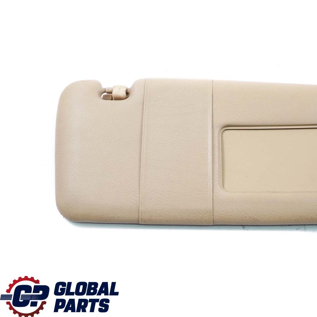 BMW 3 Series E46 Sun Visor Mirror Illuminated Right O/S Light Beige 8267900