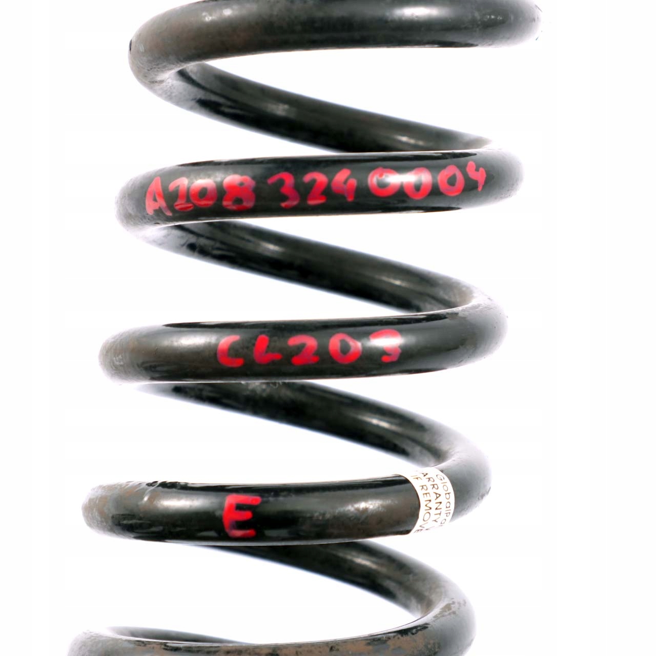 Mercedes-Benz CLC CL203 CLK C208 Rear Coil Spring Suspension Set A2083240004