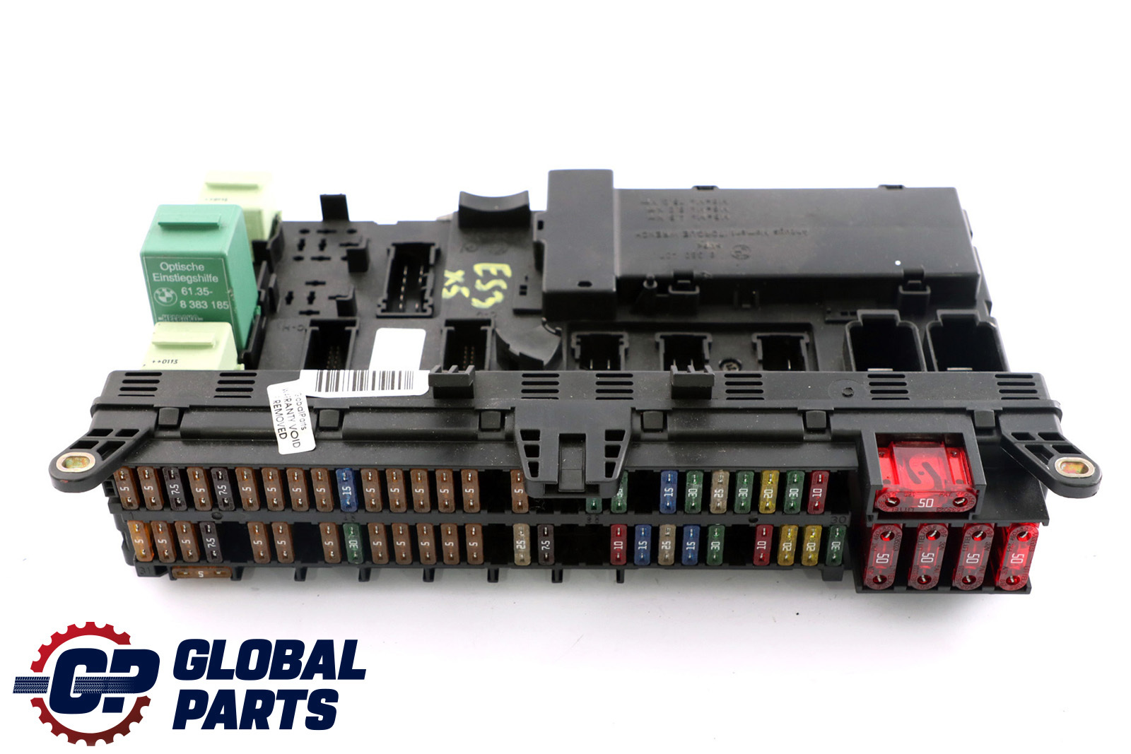 BMW X5 Series E53 Power Distribution Fusebox Cover Fuse Box 8380407