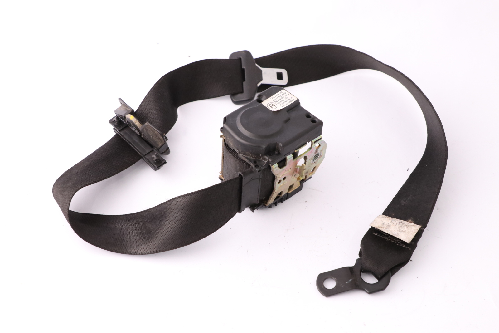 BMW X5 Series E53 Upper Seat Belt Seatbelt Force Limiter Front Right O/S 8408752