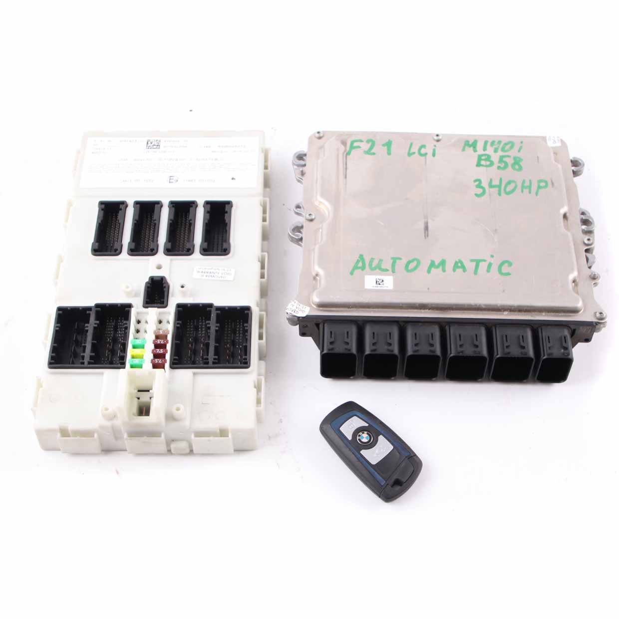 BMW F20 F21 LCI F22 M140i M240i B58 340HP Engine ECU KIT DME 8489450 FEM + Key