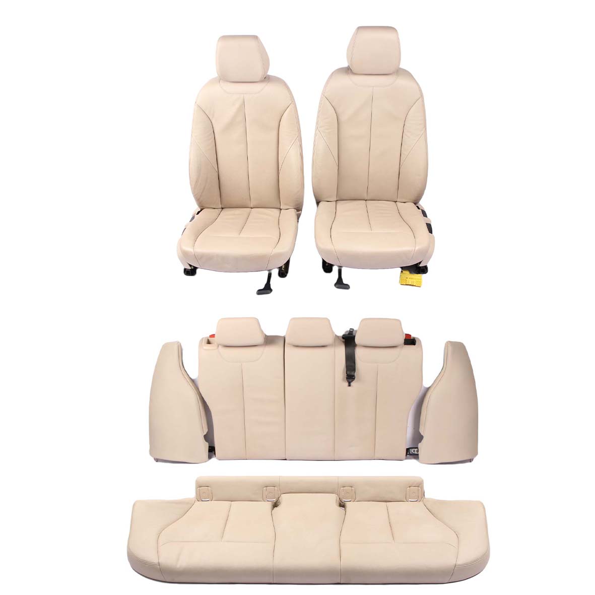 Leather Seats BMW F20 Dakota Oyster Interior Set Seat with Door Cards