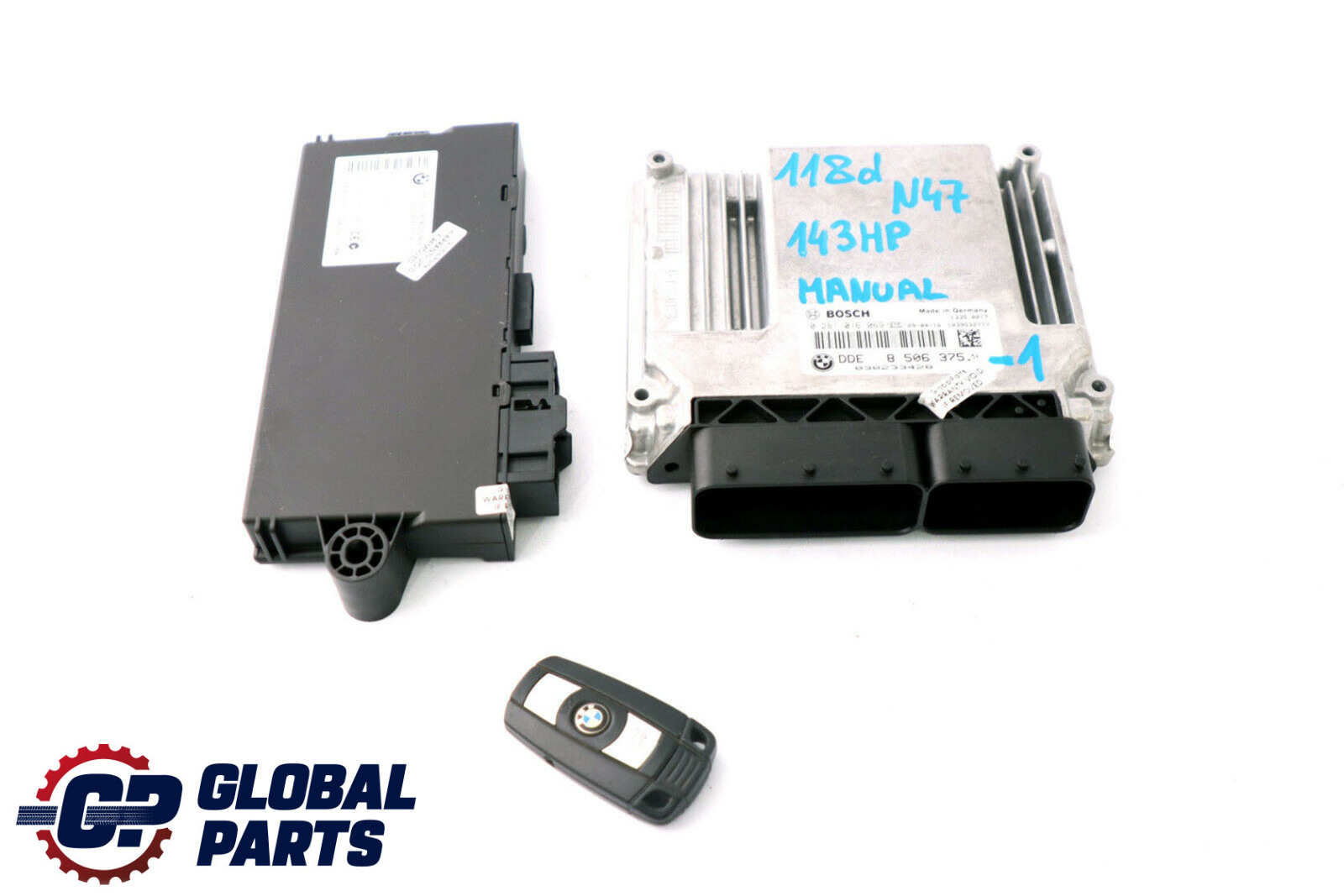 BMW 1 3 E81 E87 E90 LCI 118d 318d N47 Diesel ECU KIT DDE CAS3 Key 8506375