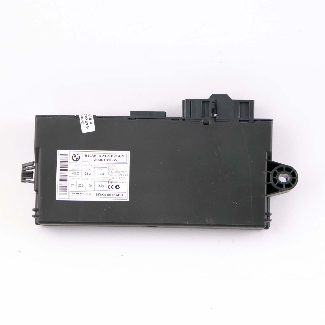 BMW E81 E87 LCI 123d Petrol N47S 204HP ECU Kit DDE 8506442 + CAS3 + Key Manual