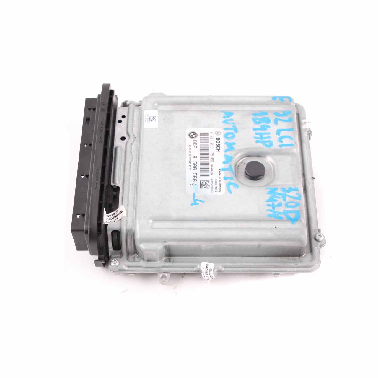 BMW E90 E91 LCI 320d N47N 184HP ECU Engine DDE 8506566 Automatic Transmission