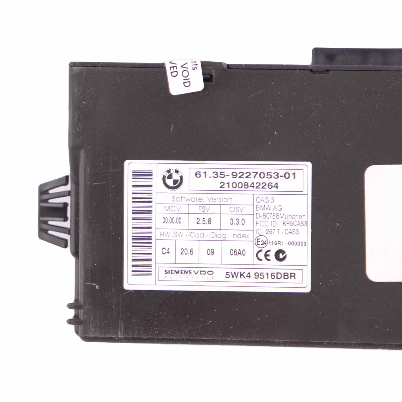 BMW X5 E70 X6 E71 30dX Diesel N57 245HP ECU Kit DDE 8506570 + CAS3 + Key