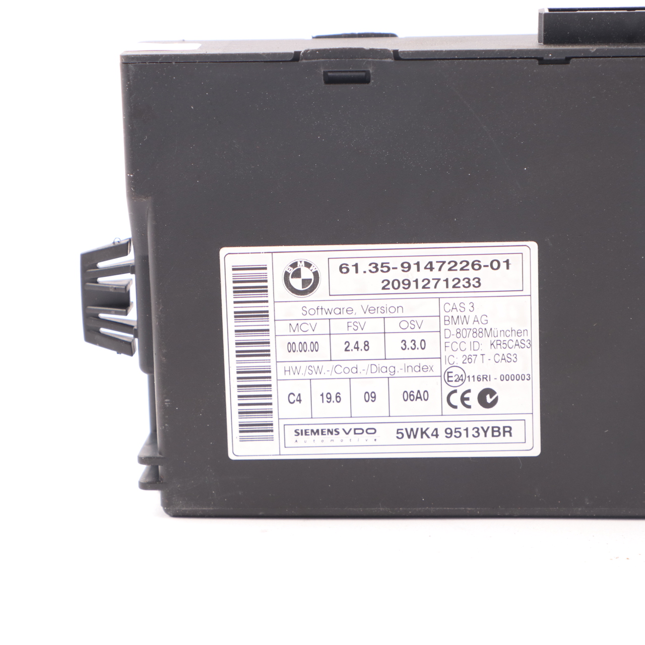 BMW E60 LCI E90 325d 525d M57N2 ECU Kit Basic Control Unit DDE 8506951 CAS3 Key