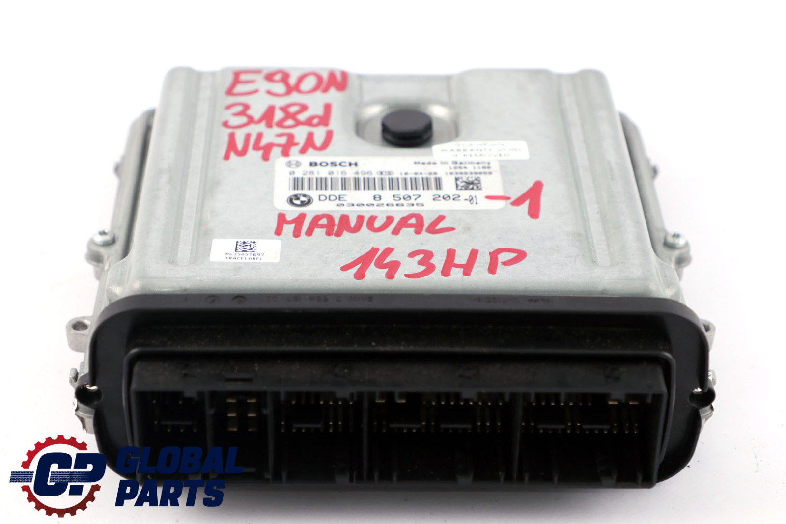 BMW E90 E91 LCI 318d N47N 143HP ECU Kit DDE 8507202 CAS3 Key Manual