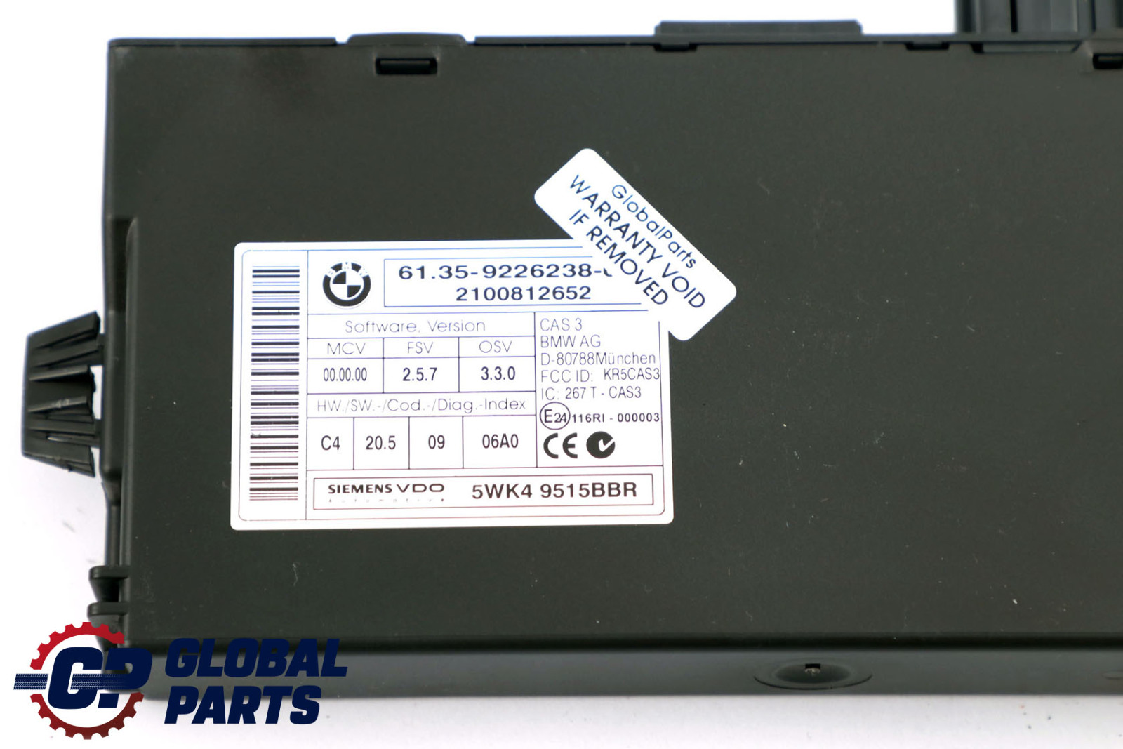 BMW 3 Series E90 E91 LCI 318d N47N 143HP ECU Kit DDE 8507202 CAS3 Key Automatic