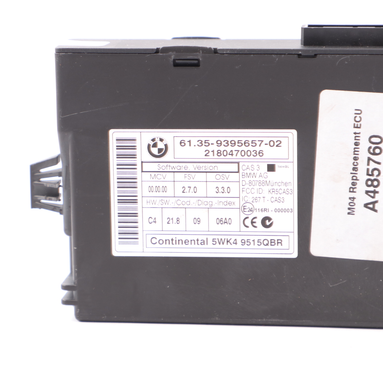 BMW E60 E63 LCI E90 335d 535d 635d M57N2 286HP Engine ECU DDE 8509036 CAS3 Key 