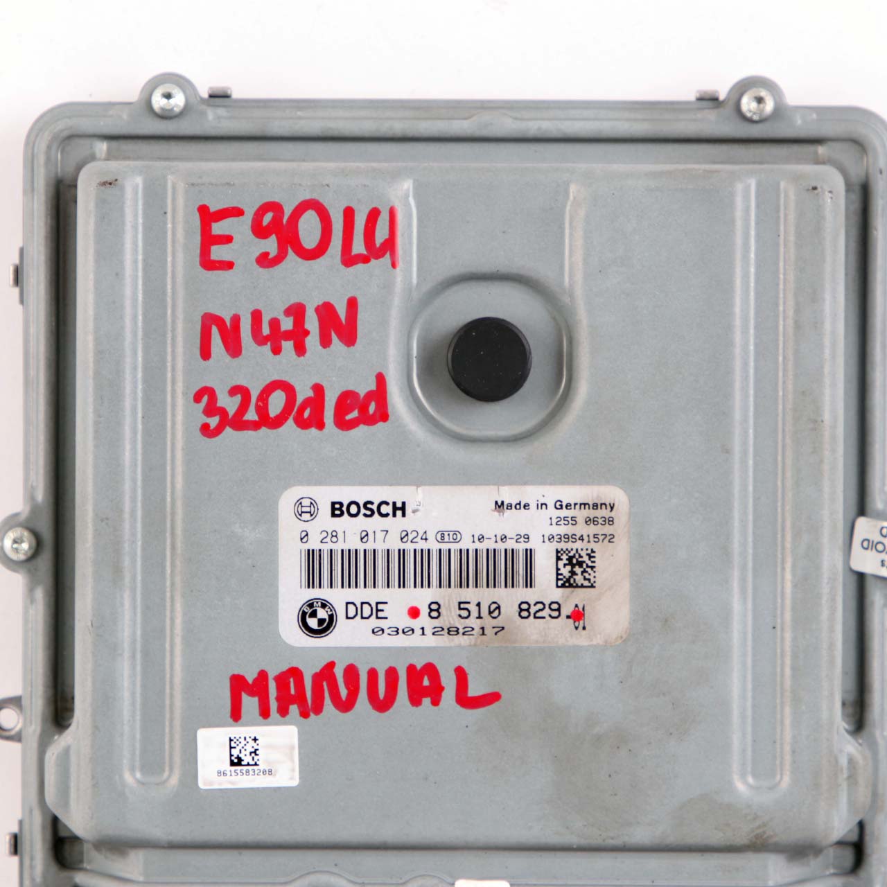 BMW E90 E91 LCI N47N 320ed 320d ed 163HP ECU Engine Control DDE 8510829 Manual