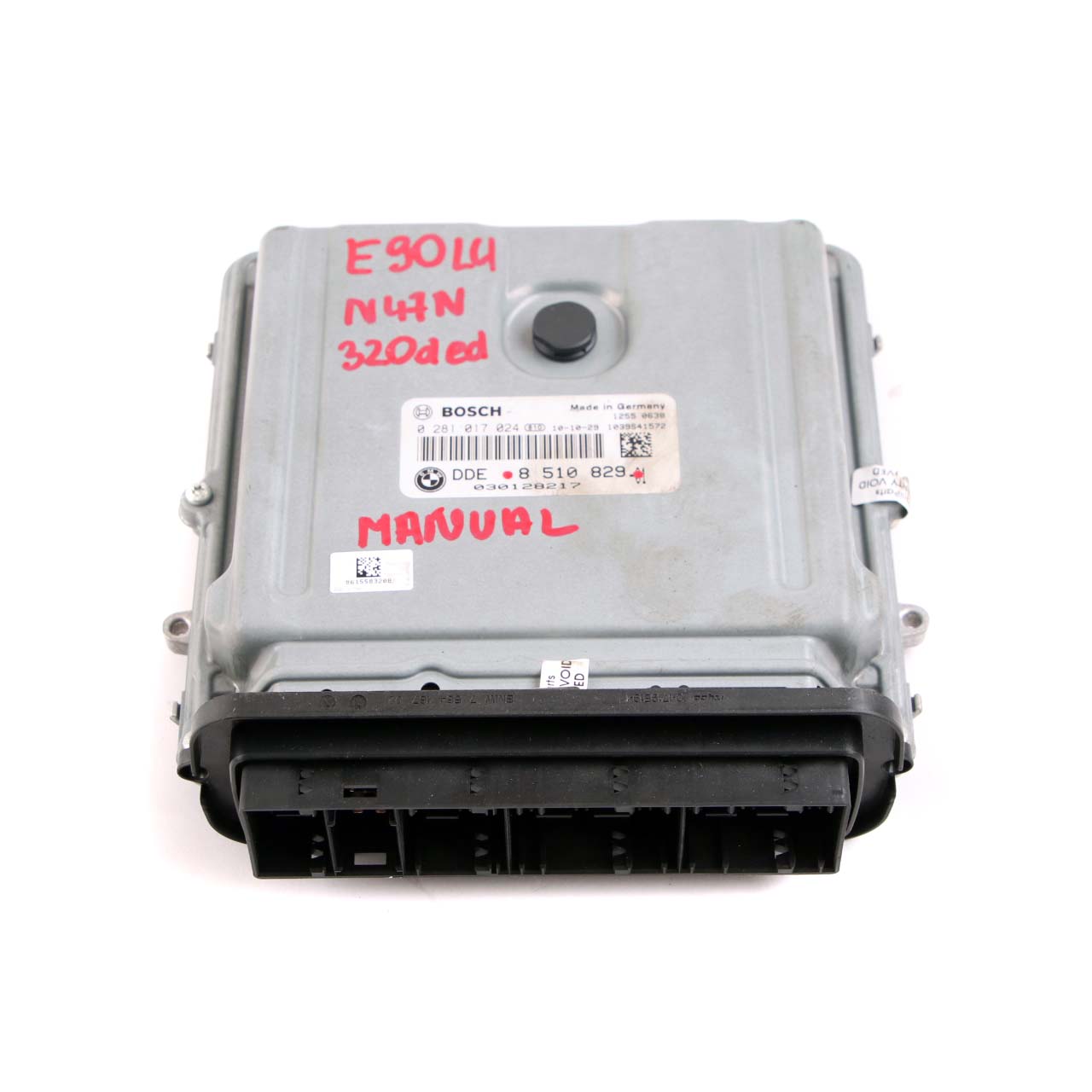 BMW E90 E91 LCI N47N 320ed 320d ed 163HP ECU Engine Control DDE 8510829 Manual