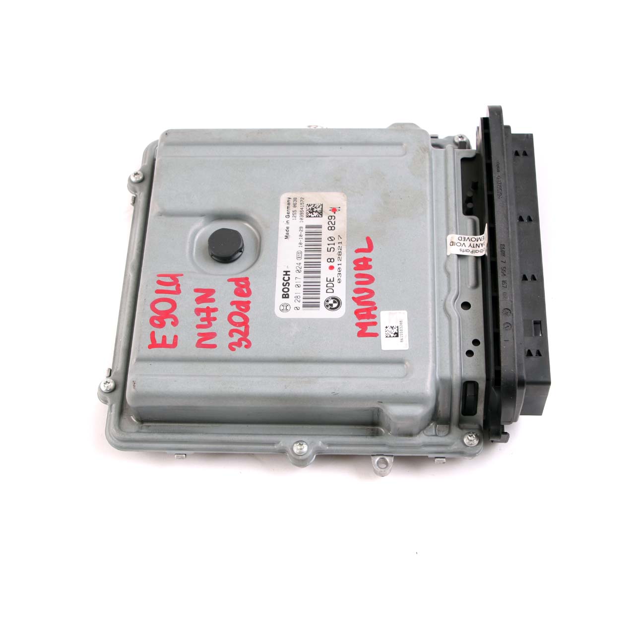 BMW E90 E91 LCI N47N 320ed 320d ed 163HP ECU Engine Control DDE 8510829 Manual